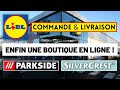 Lidl lance enfin sa boutique en ligne  commande  livraison parskide  silvercrest