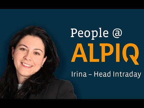 People @ Alpiq: Irina our Head of Intraday Trading