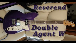 Reverend Double Agent W guitar. Surprisingly excellent!!