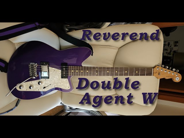 Reverend Double Agent W guitar. Surprisingly excellent!! - YouTube