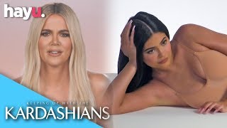 Khloé \& Kylie Think Kim's Skims Shoot Is WEIRD! | Season 17 | Keeping Up With The Kardashians