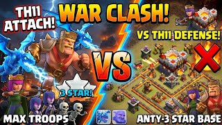 TH11 vs TH11 ⚔️ Perfect Strategy | 100% Attack Gameplay