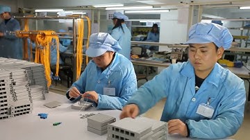 LGX Cassette PLC Splitter PLC Splitter Assembly Workshop - WolonFiber