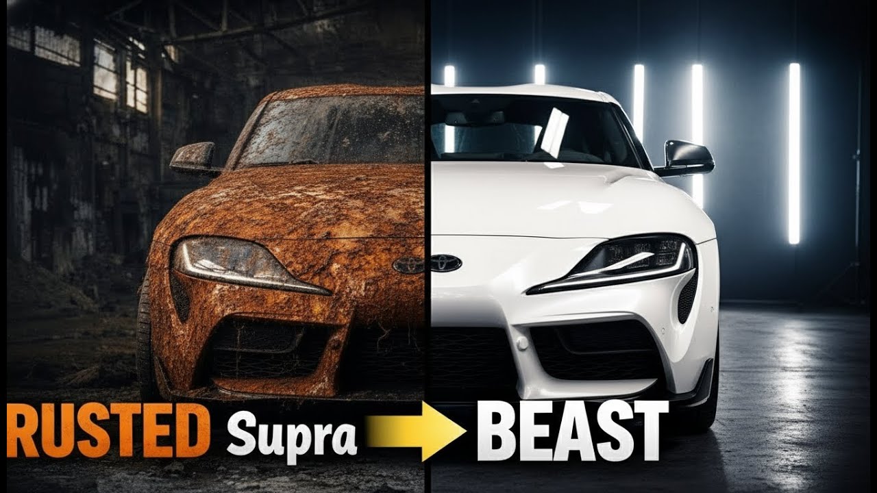 Toyota Supra Restoration “From Forgotten to Ferocious.”