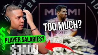 What are the salaries of football players in the MLS and USL?