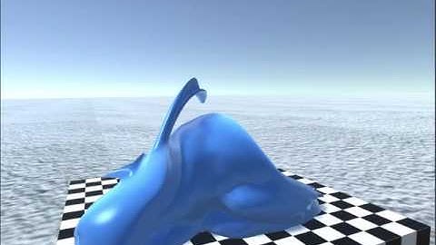 Mesh Melter - Melting the Stanford bunny