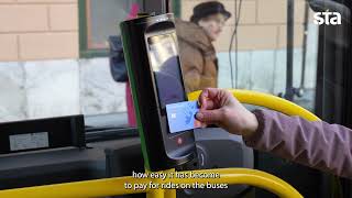 Ljubljana buses now accept bank cards