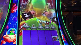 We got the Unicow at Aria in Las Vegas! 600 spins!