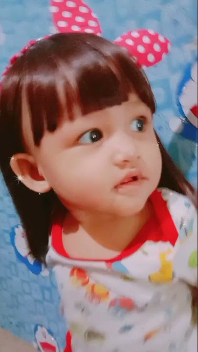 Bayi lucu pakai wig,, Ottoke Ottoke..