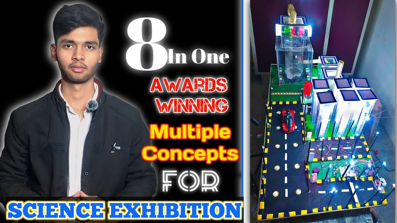 Best 8-in-1 Multiple Concept Project For Science Exhibition | #science ...