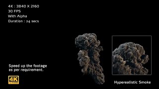4K Hyperealistic Large Scale Smoke Ver.02 Motion Graphics