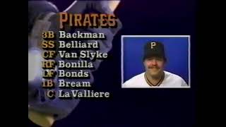 New York METS at Pittsburgh PIRATES 6/17/90 Original WWOR Broadcast