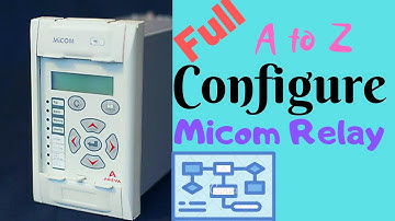 How to fully Configure a Micom Relay with English Subtitle