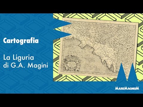 Cartografia - La Liguria di G.A. Magini