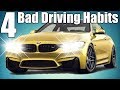 4 Dangerous Driving Behaviors!