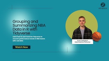 R Tutorial: Summarizing NBA Player Stats with Tidyverse | AthlyticZ | 9th June 2025