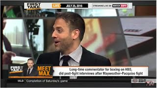 Max Kellerman RIPS Floyd Mayweather on FIRST TAKE Content