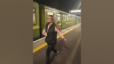 8319 Class DART Train for Greystones at Howth Junction & Donaghmede