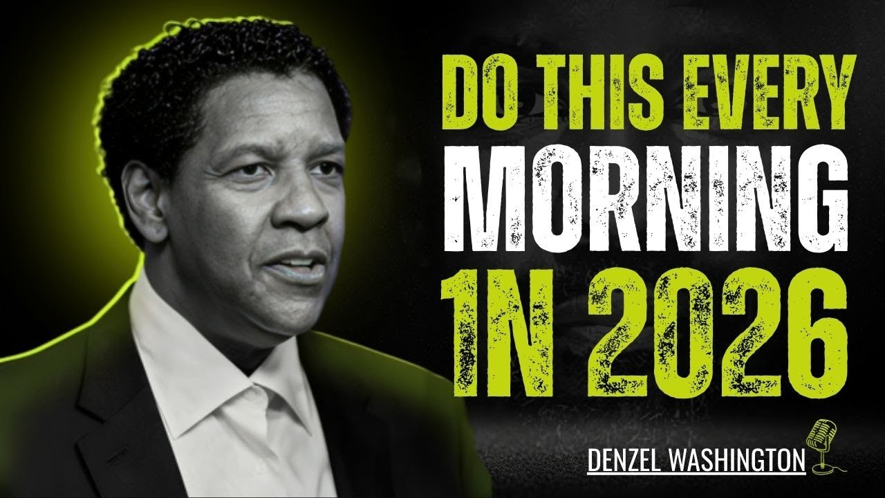 Do This Every Morning in 2026 | Why Millions Wake Up Early | Denzel Washington