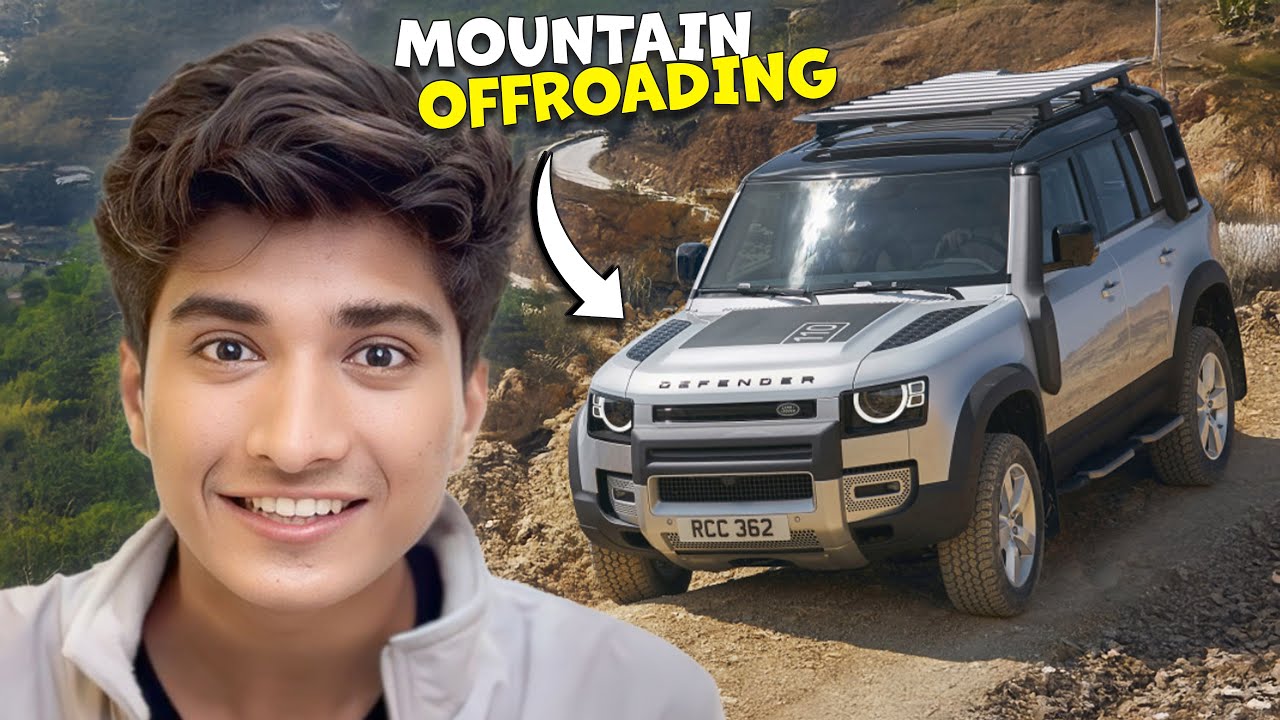 Narrow Mountain Road OFFROADING with LAND ROVER DEFENDER! - YouTube