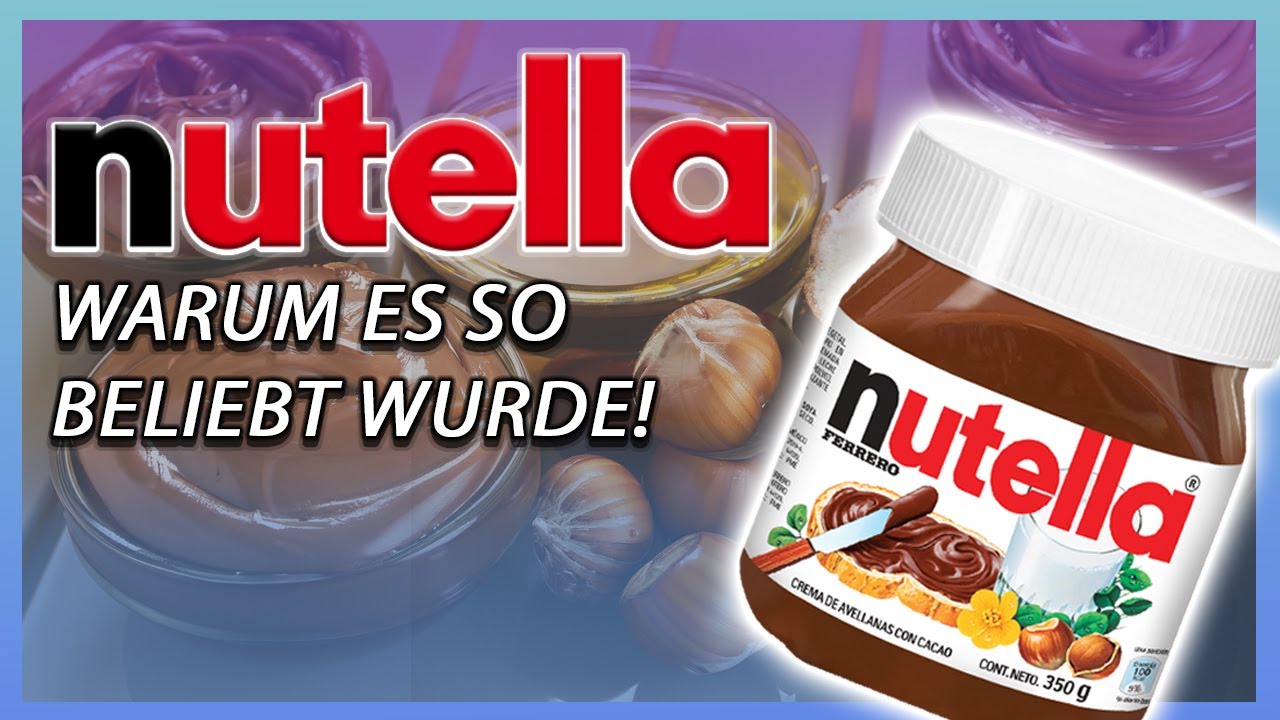 Warum Ist Das N Bei Nutella Schwarz Nutella | Der wahre Grund warum so beliebt wurde! - YouTube