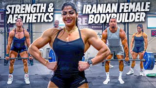 Serious Combo of Strength and Aesthetics with Iranian Female Bodybuilder IFBB Pro Sahar Rahmani