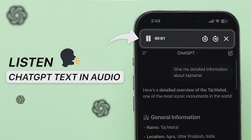 How To Listen ChatGPT Text In Audio?