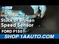 How to Remove a Stuck or Broken Speed Sensor
