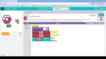 L6-6 |Code.org | Express-2021 | Lesson 6:Making Sprites | level 6