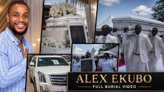 Alex Ekubo Full Burial Video// Emotional moment when his biography was read and corps buried