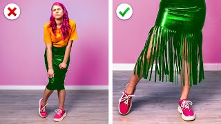 BE TRENDY! FASHION HACKS 2020 | 8 IDE KREATIF DIY PAKAIAN SUPER KEREN