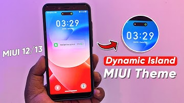 Dynamic Island MIUI Theme | Any Redmi & Poco Phone | Android 12 MIUI Theme