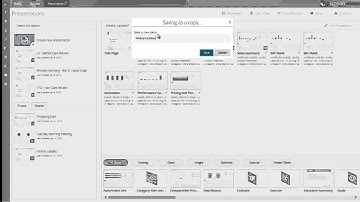 Creating and Saving Report Templates