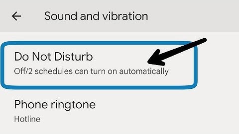 Google Pixel 7 DND Mode Enable | how to enable do not disturb mode