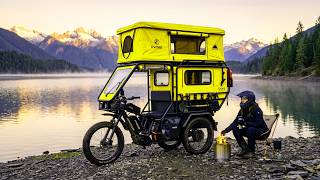 10 Insanely Cozy Bike Camper Setups That Turn Your Bike Into a Mini Home!