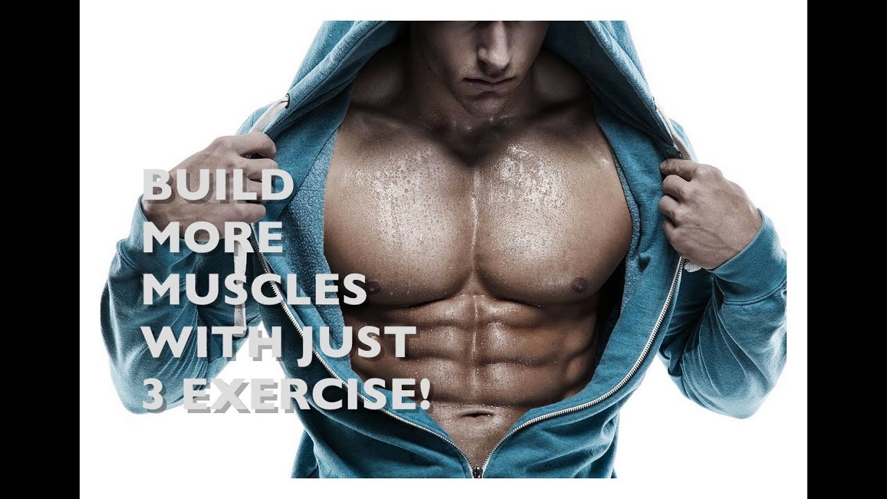 How To Build More Muscle With Just 3 EXERCISES! - YouTube