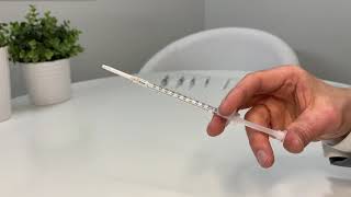 1mL - Retractable Safety Syringe with Interchangeable Needle - Demo