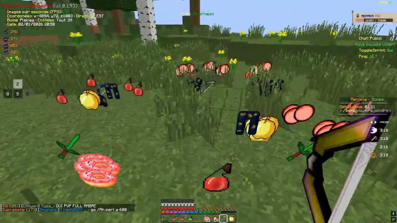 MENORIA: DROPPED FULL MENO RENFO + concours full meno dague !