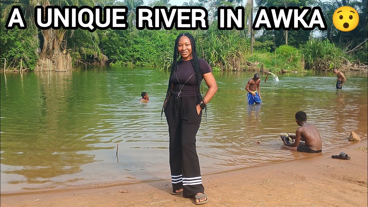 МОЯ ПОЕЗДКА НА РЕКУ ННАМ, УНИКАЛЬНУЮ РЕКУ В АВКЕ, ШТАТ АНАМБРА 😯 #штатанамбра #авка #деревенскаяж...