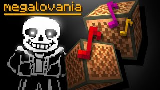 ♪ &quot;Megalovania&quot; Nota bloklarıyla nasıl çalınır? - Minecraft Nota Blokları #6