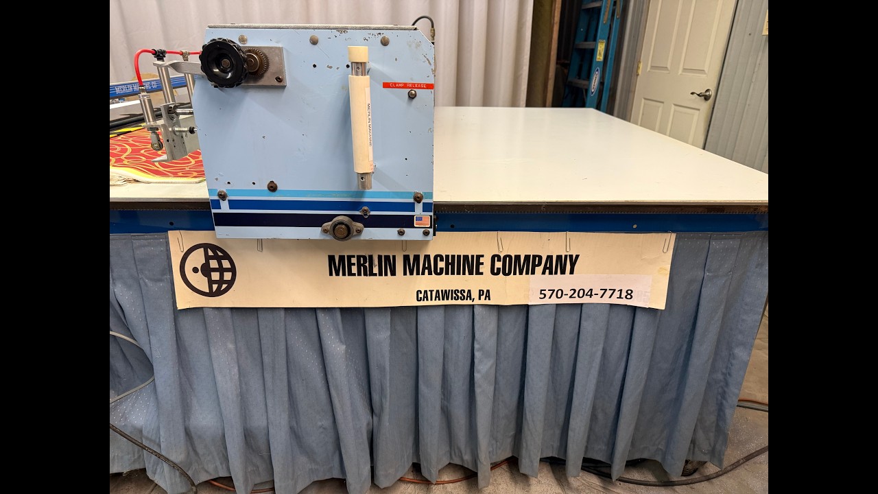 Merlin Machine Co CUT (9) 60'' cuts per minute - YouTube