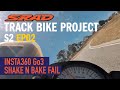 1996 #GSXR 750 #SRAD Track Bike S2 - EP 01: Problems - INSTA360 GO3 quick release mount #trackbike