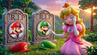 La Princesa Peach llora por Mario y Luigi💔 ¿Qué habrá pasado? | Súper Mario Bros La Película