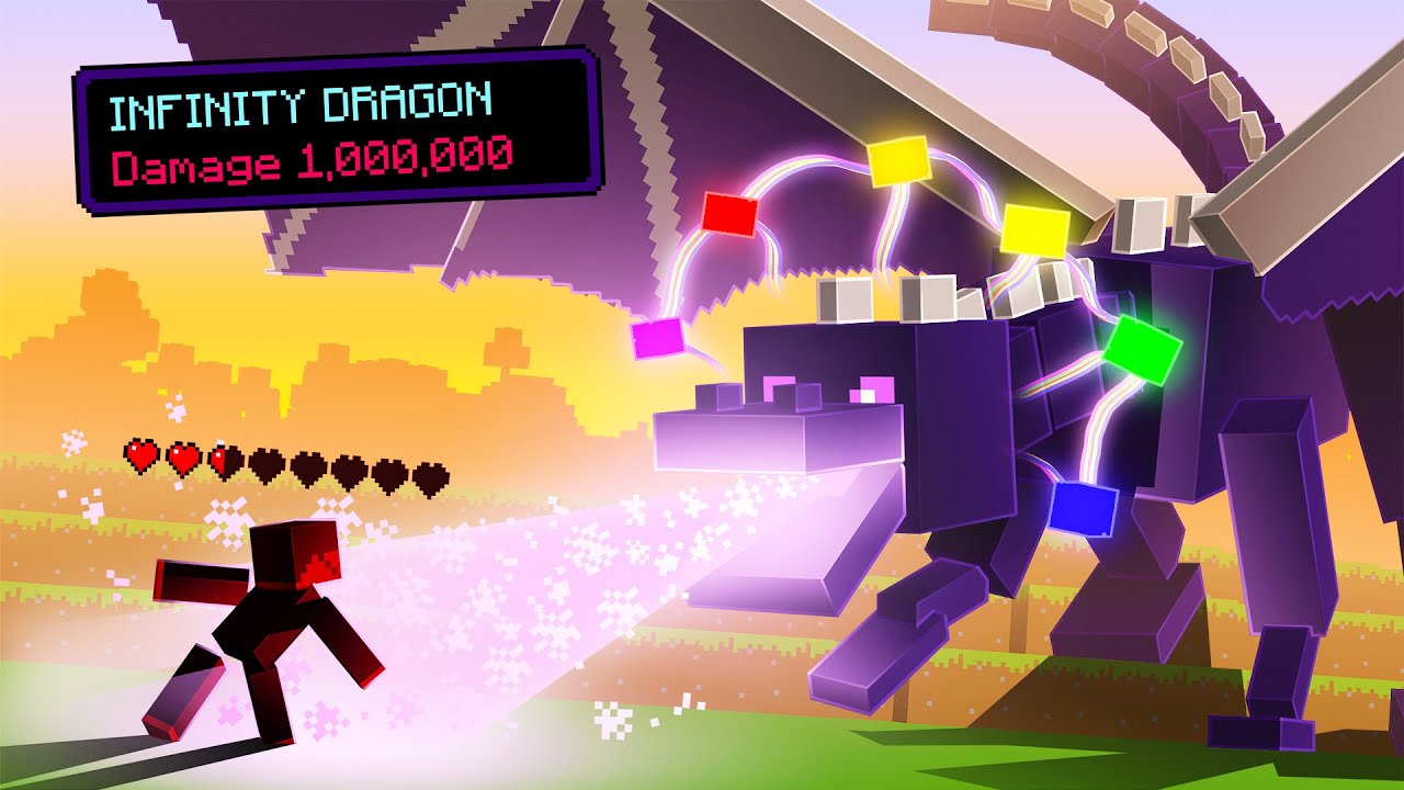 Can the *INFINITY DRAGON* KILL THANOS? - INSANE CRAFT w/ SSundee