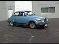 1980 Saab 96 GL Jubileum in Aquamarine Blue & V4 Engine Sound on My Car Story with Lou Costabile