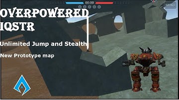 War Robots Test Server 2.9.3 Unlimited Jump Stealth in new map