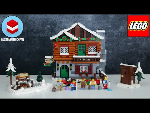 LEGO Icons 10325 Alpine Lodge - LEGO Speed Build Review