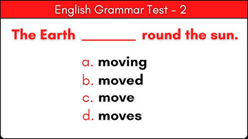 CAN YOU SCORE 15/15? | GRAMMAR TEST 2 | Improve your English