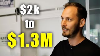 Millionaire trader who only started with $2k