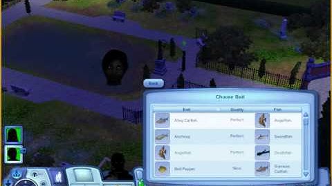 The sims 3: how to get a deathfish in sunset valley